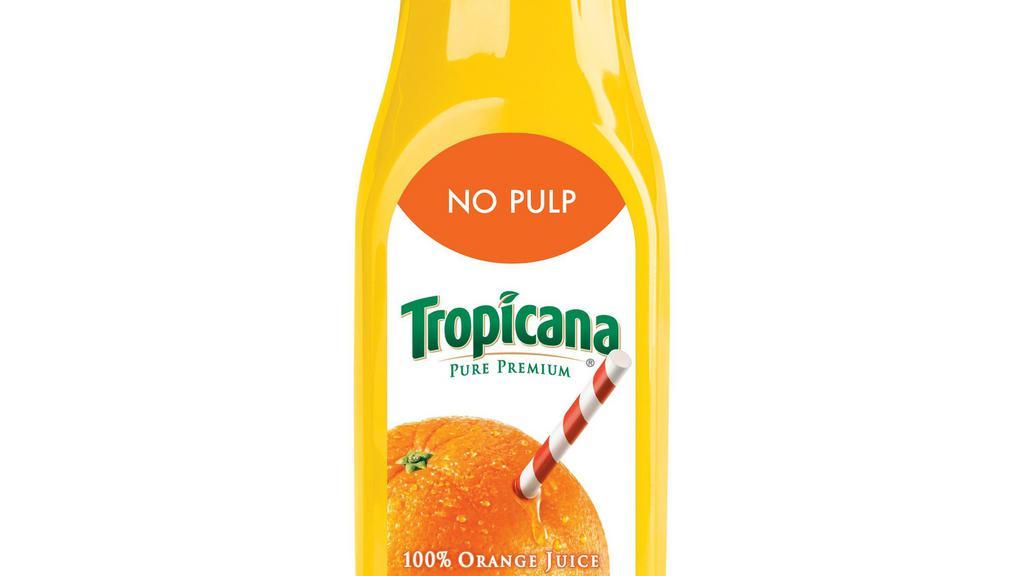 Bottle Of Orange Juice · Tropicana orange juice 12 oz.