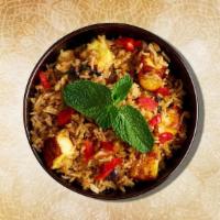 Classic  Cottage Cheese Biryani · Fresh cottage cheese cubes cooked in our signature biryani masala gravy with sorrel leaves, ...