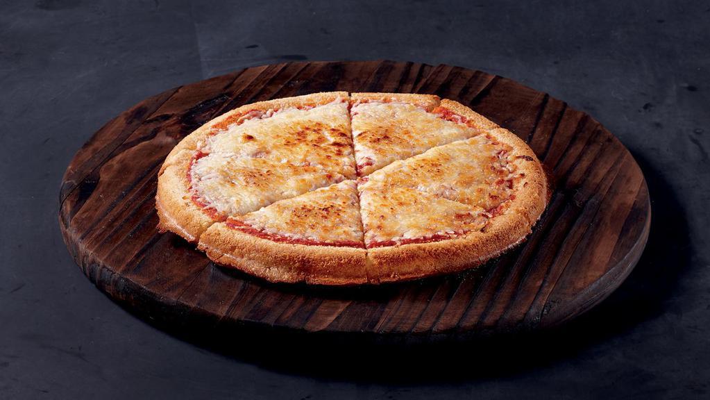 Gluten-Free Cauliflower Crust Cheese Pizza  · Serves 1-2