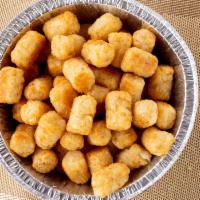 Oven Baked Tots (1 Lb) · In the mood for tots?! Grab yourself an order of our delicious tater tots! With an entire po...