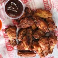 Guido Wings · (1 lb) - Your choice of Plain, Hot, BBQ, Roasted Garlic Pepper or Sweet Teriyaki (Includes R...
