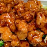 General Tso'S Chicken · Hot and spicy. Chicken marinated in a special Hunan sauce sauteed in its taste.