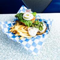 Jolly Roger Burger · Pepper jack with grilled jalapeño and jalapeno cream cheese.
