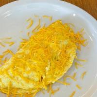 Cheesy Omelette · You pick the cheeses, we make the omelette.