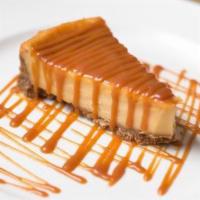 Caramel Cheesecake · This is the cake that made Letizia's famous! creamy caramel cheesecake, crunchy graham crack...