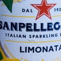 San Pellegrino Lemon · 12oz Can, Italian Sparkling Water with Natural Lemon Flavor, 120 calories
