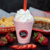 Strawberry Shake · Strawberry Old Fashion Frozen Custard
Ice Cream Shakes with Whipped Cream!