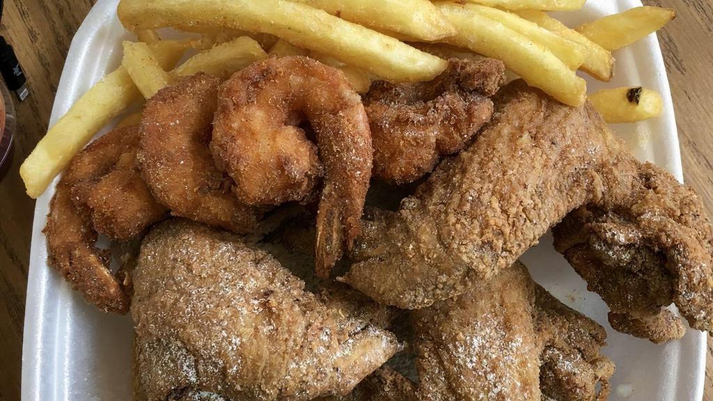 3 Wings & Fries · 