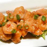 Shanghai Shrimp · Crispy shrimp tossed in homemade sweet chili sauce.