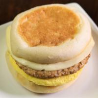 Sausage, Egg & Cheese Muffin (2 68199 00000 ) · Sausage, pepper jack cheese
and egg on a classic English muffin. Contains wheat, milk and egg.