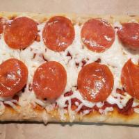 Oh Boy Pepperoni · This classic favorite is covered with pepperoni and mozzarella cheese.