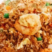 Shrimp Fried Rice · Shell fish.