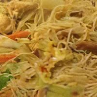 Chicken Mei Fun · Stir fried dish made from thin rice noodles.
