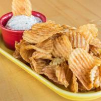 Kettle Chips & Dip · House-made potato chips with our signature thick and chunky French onion dip.
