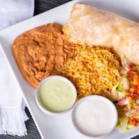 Biscuits Burrito · New. Choice of steak, grilled chicken, pastor, chorizo, carnitas, or shrimp with grilled oni...