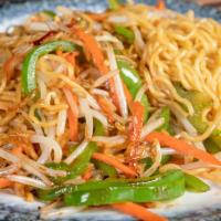 Vegetable · Bean sprouts, carrots, peppers, boiled ramen, topped with rice seasoning (let us know if you...