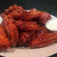 Jed'S Original Southern Style Wings · Jumbo wings deep-fried and tossed in your sauce of choice.