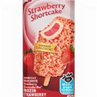 Strawberry Shortcake Ice Cream Bar · (4 oz) America’s favorite strawberry shortcake bar! Our cake-coated frozen Strawberry Shortc...