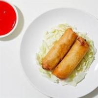 Egg Roll · Deep-fried egg roll with mixed veggies (2 each).