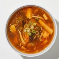 Hot And Sour Soup · Szechuan classic chicken broth with tofu and egg.
