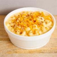 Side Mac N’ Cheese · Macaroni, Irish cheddar sauce, buttered bread crumbs