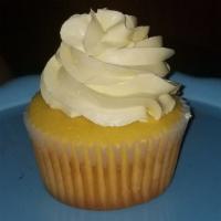 Lemon · Our lemon cupcake with lemon frosting