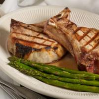 Pork Chop · Double cut: prepared, BBQ, Greek or broiled.
