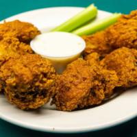 Magoo'S Famous Hot Wings · Seasoned & fried to perfection.