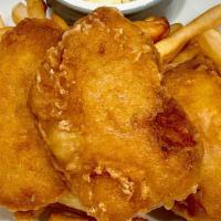 Kid’S Fish ’N’ Chips · Battered cod with seasoned french fries