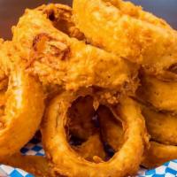Homemade Onion Rings · These slices of sweet onion are hand-breaded and deep-fried to a crisp golden brown. It's a ...