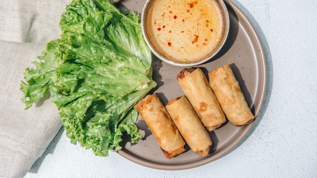 Cha Gio: Vietnamese Egg Rolls By Haisous All Day · By HaiSous All Day. Saigon style pork & shrimp egg rolls with lettuce & herb wrap, and nuoc cham. Contains gluten. We cannot make substitutions.