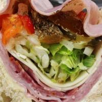 Italian Special · Ham, Genoa Salami & Capicola with your choice of dressing, cheese and veggies
