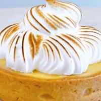 Lemon Meringue Pie · Contains: wheat, dairy & egg