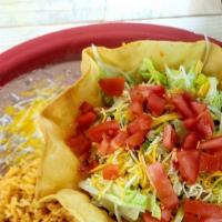 Ensalada De Taco / 43. Taco Salad · Your choice of protein.