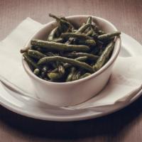 Green Beans Side · Sautéed haricot vert green beans.