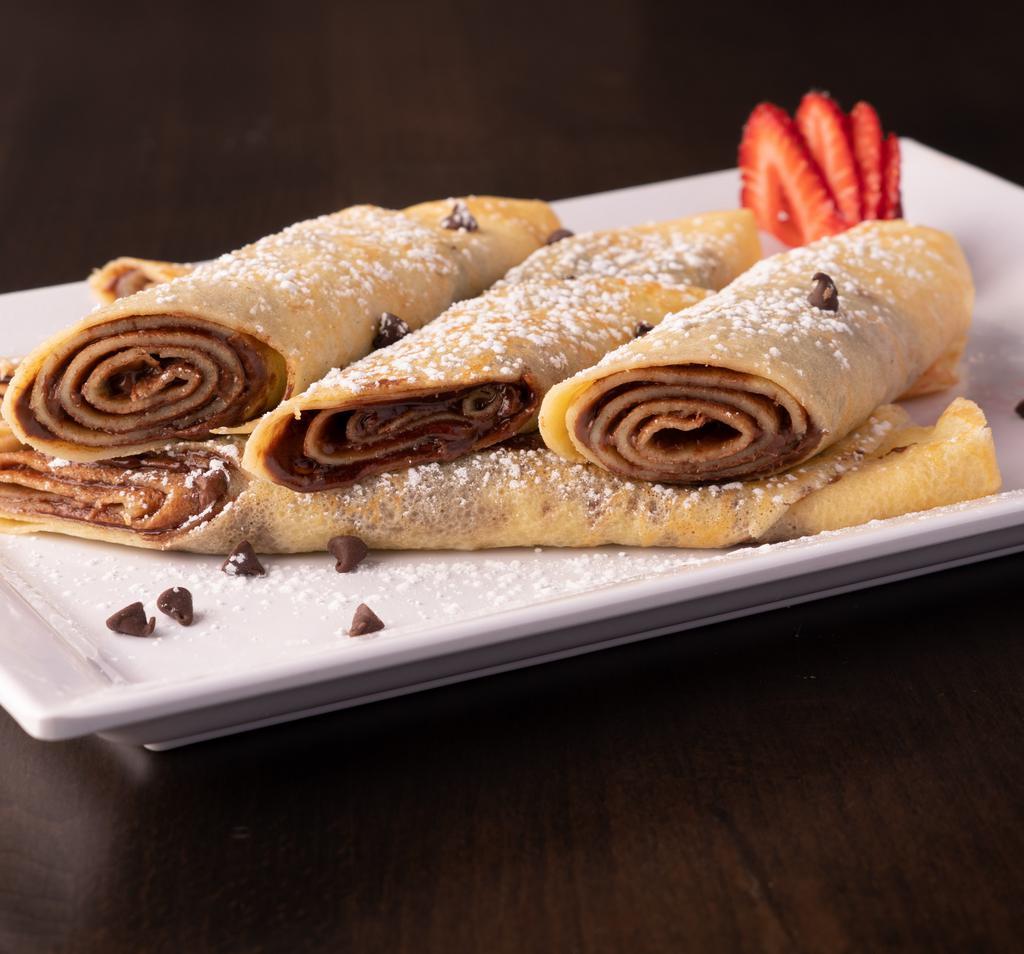 Classic Crepe (Crepe Classique) · two crêpes filled with your choice of base.