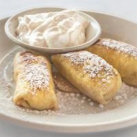 Cheese Blintzes · Blintzes served with applesauce or sour cream.