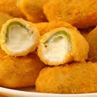 Jalapeno Cheddar Poppers · Served w/ Ranch Dip