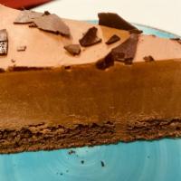 Chocolate Mousse Cake · All natural, light tasting, perfect for your chocolate lovers!