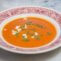Creamy Tomato Basil Soup · 