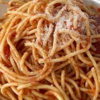 Spaghetti With Marinara · 