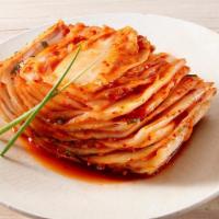 Kimchi · Kimchi, a staple in Korean cuisine, is a traditional side dish of salted and fermented veget...