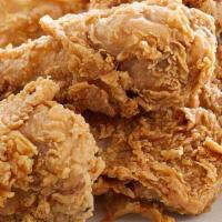 Dinners - Half Fried Chicken · Served With Soup or Salad & Choice of Potato