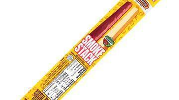 Old Wisconsin Smoke Stack Beef Sausage & Cheddar Cheese 2.5Oz · 