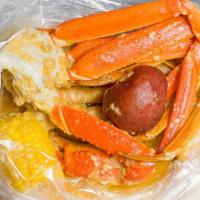 Snow Crab Legs (2 Clusters) · 2 clusters. come with corn and potato.