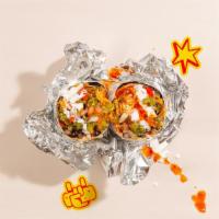 Veggie Wham! Burrito · Veggie Burrito with fajita peppers, onions, Mexican rice, black beans, pico de gallo, and sa...