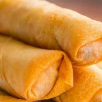 Egg Rolls (2) · Your choice of fresh rolled egg rolls. chicken, steak, lobster or crab