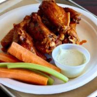 1 Pound Of Buffalo Wings · 1 Pound of our crispy chicken wings (Around 10 wings) tossed in our house made buffalo sauce...