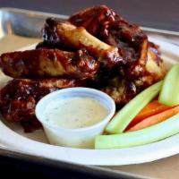 1 Pound Of Bbq Wings · 1 Pound of our crispy chicken wings (Around 10 wings) tossed in our house made Mavericks BBQ...