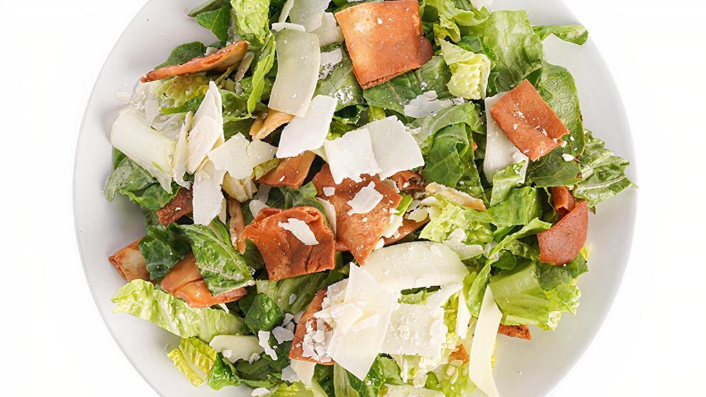 Caesar Salad · Romaine Lettuce,Parmesan, Pita Chips